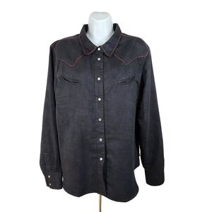 LEVI'S PEARL SNAP WESTERN SHIRT